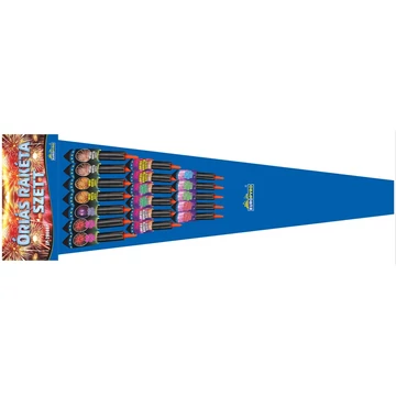 16 MEGASTAR Rakéta szett, 1 lövés, 27mm (18db)