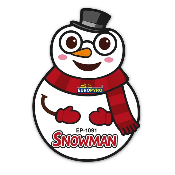 8 SNOWMAN szökőkút (1db)