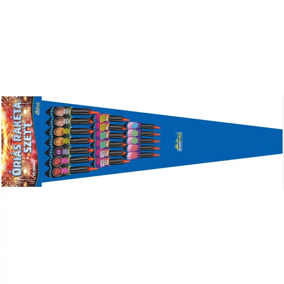 16 MEGASTAR Rakéta szett, 1 lövés, 27mm (18db)