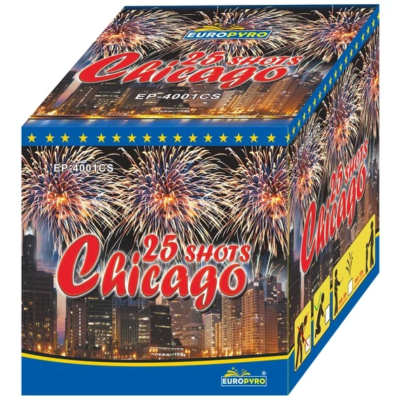 24B CHICAGO, 25 lövés, 20mm