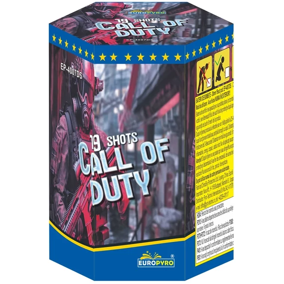 34 CALL OF DUTY, 19 lövés, 30mm