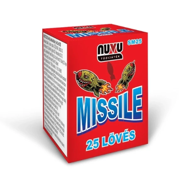 10 Missile, 4x25 lövés, 7mm (4db)